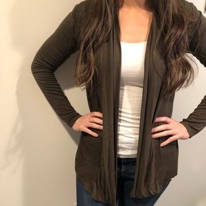 Olive cardigan